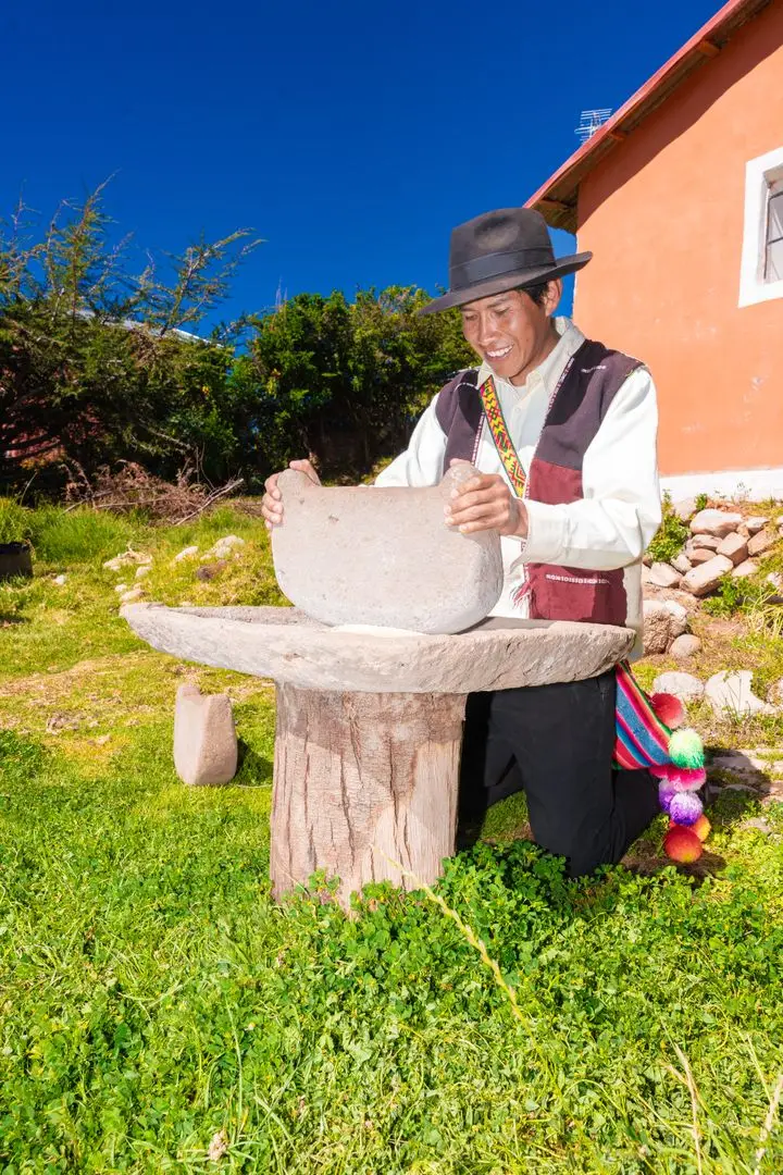 Pelado de quinua